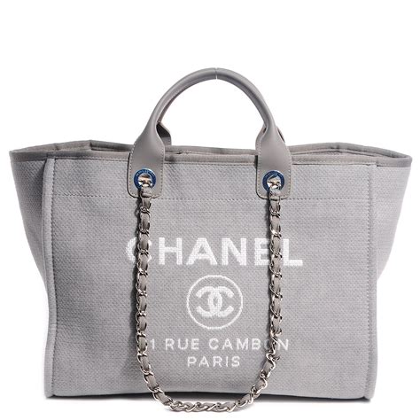 chanel canvas bag|authentic Chanel shopping bag.